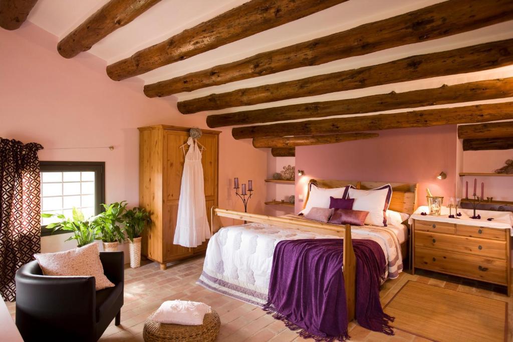 B&B Mas Coquells Habitacion Genover Vilanant Camera foto